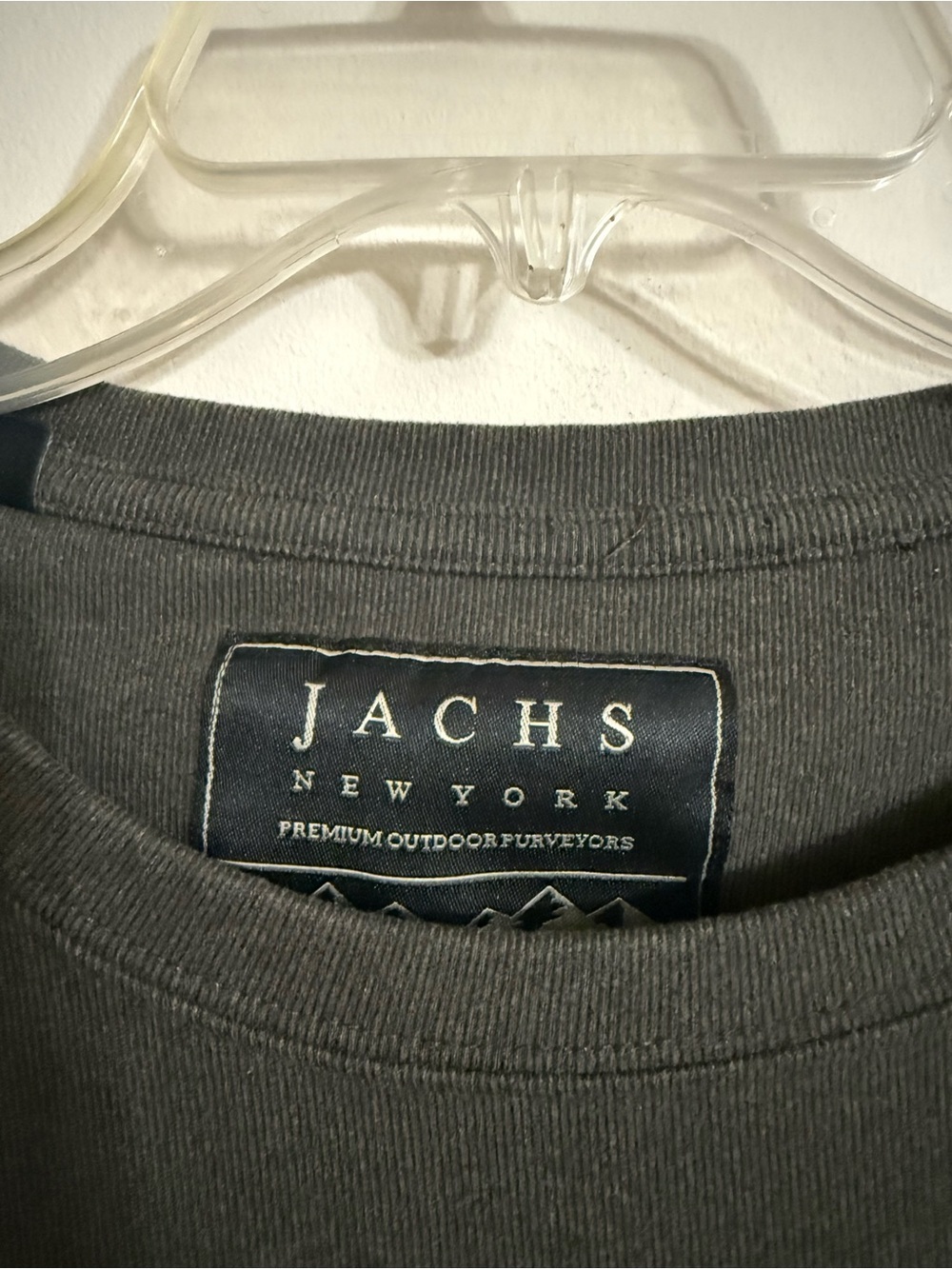 Jachs New York Sweatshirt XXL Green Crewneck Pullover Camping Outdoor Hiking - Picture 3 of 6